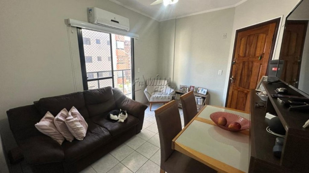 Apartamento com 1 quarto e 42 m² em Vila Caiçara, Praia Grande