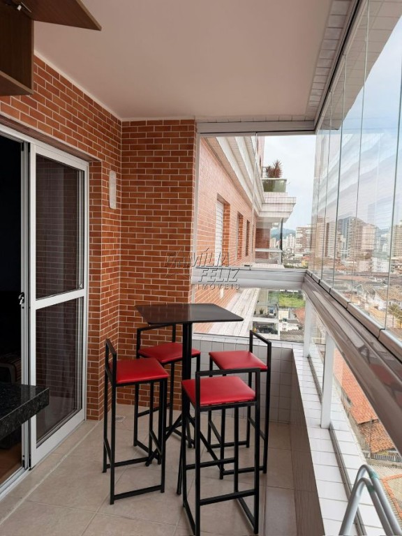 Apartamento com 2 quartos e 55 m² em Vila Caiçara, Praia Grande