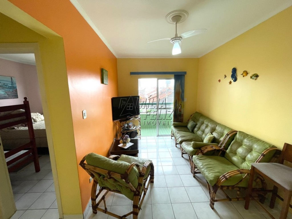Apartamento com 1 quarto e 54 m² em Vila Caiçara, Praia Grande
