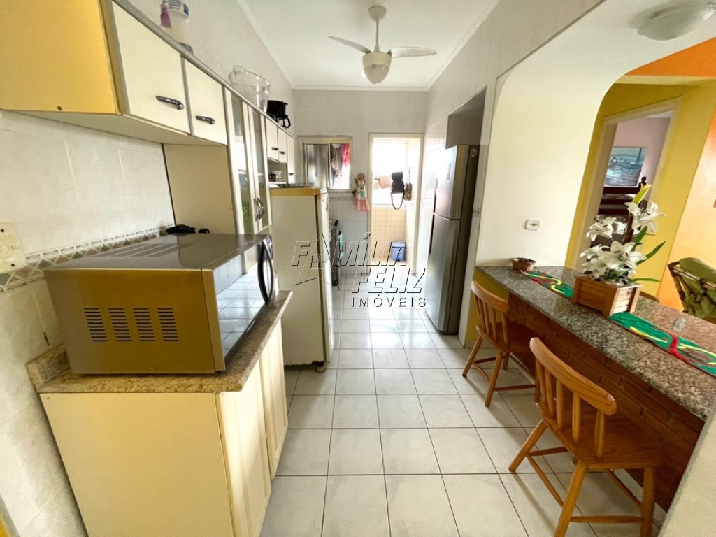 Apartamento com 1 quarto e 54 m² em Vila Caiçara, Praia Grande