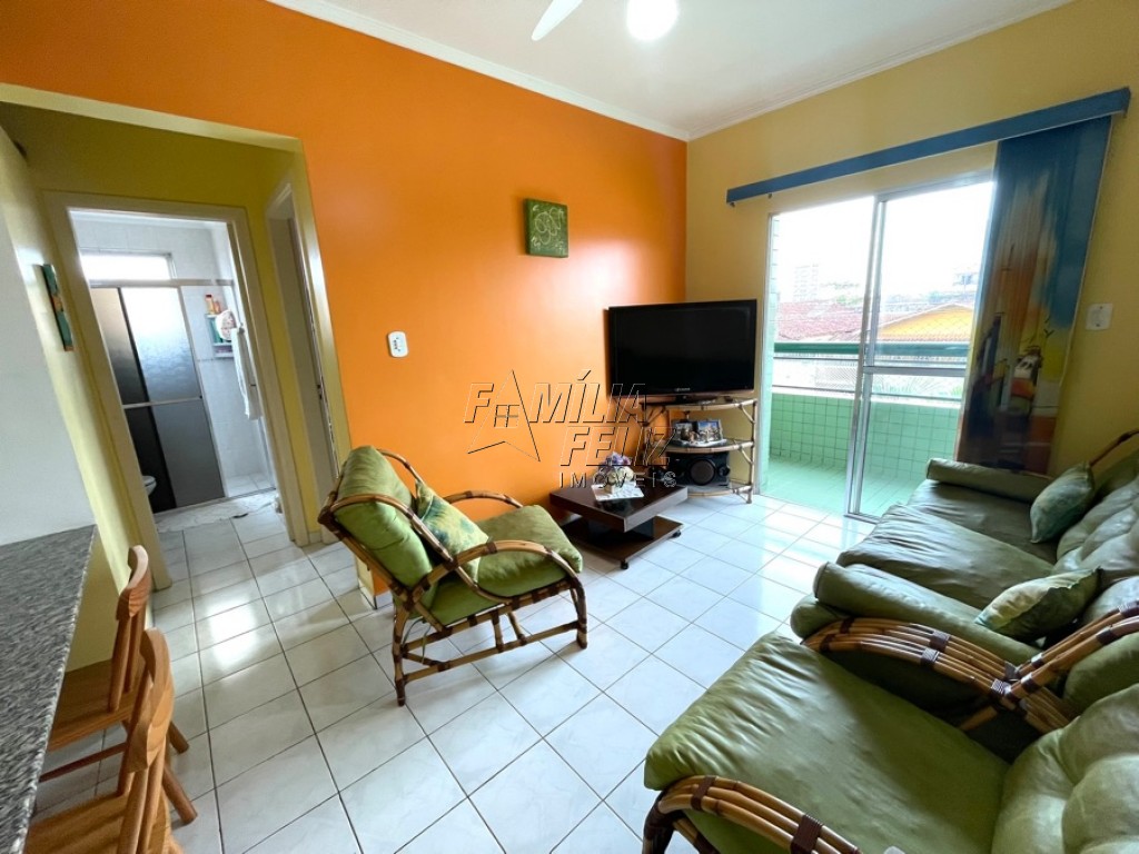 Apartamento com 1 quarto e 54 m² em Vila Caiçara, Praia Grande