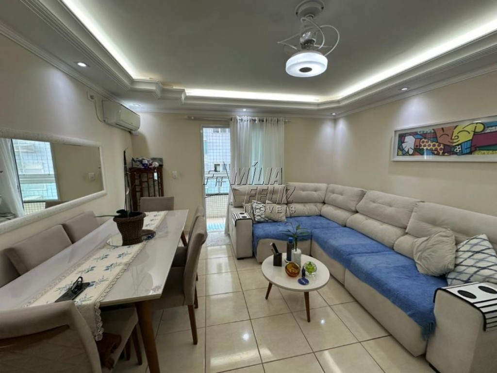 Apartamento com 3 quartos e 115 m² em Vila Caiçara, Praia Grande