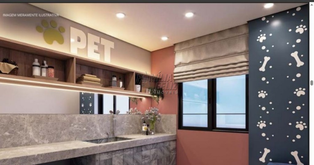 Apartamento com 2 quartos e 47 m² em Vila Caiçara, Praia Grande