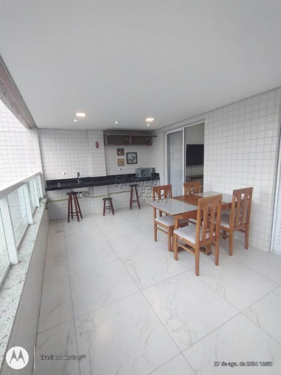 Apartamento com 3 quartos e 110 m² em Vila Caiçara, Praia Grande