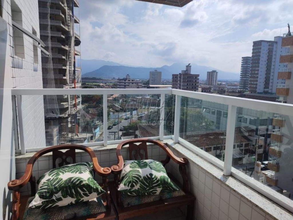 Apartamento com 3 quartos e 110 m² em Vila Caiçara, Praia Grande