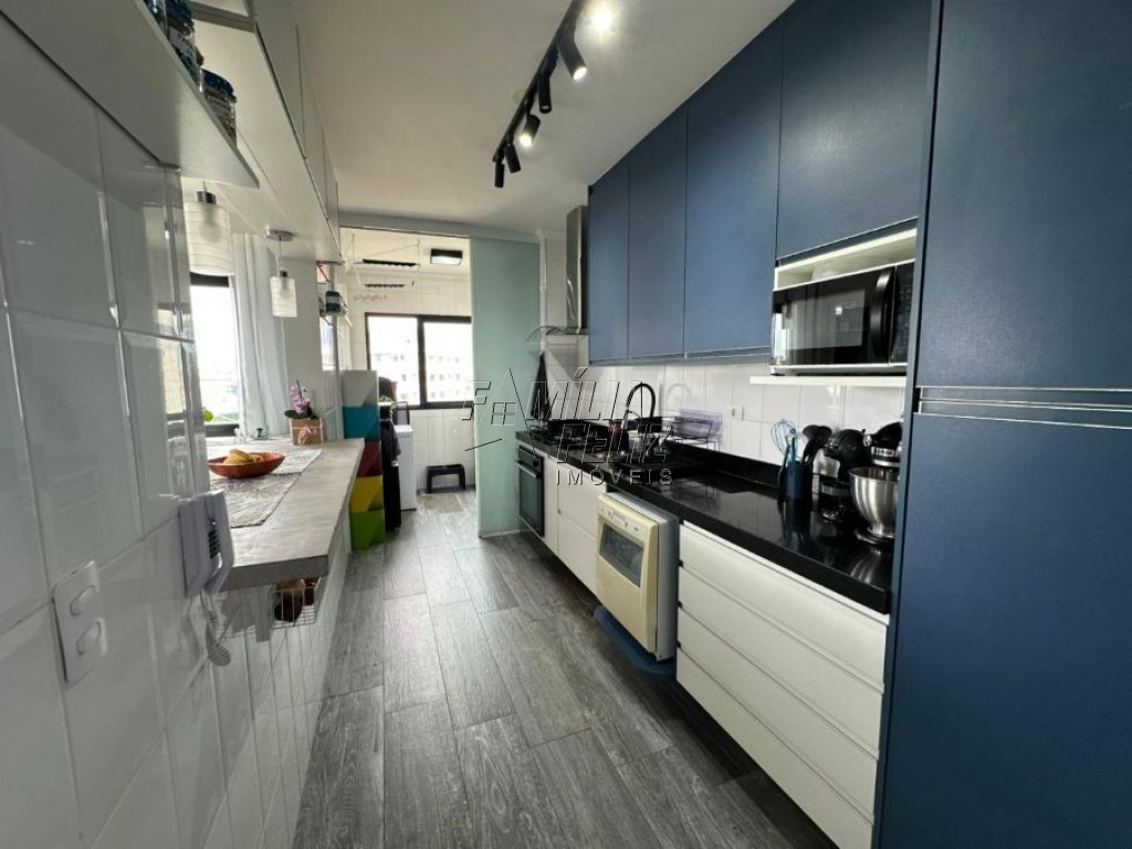 Apartamento com 3 quartos e 85 m² em Vila Caiçara, Praia Grande