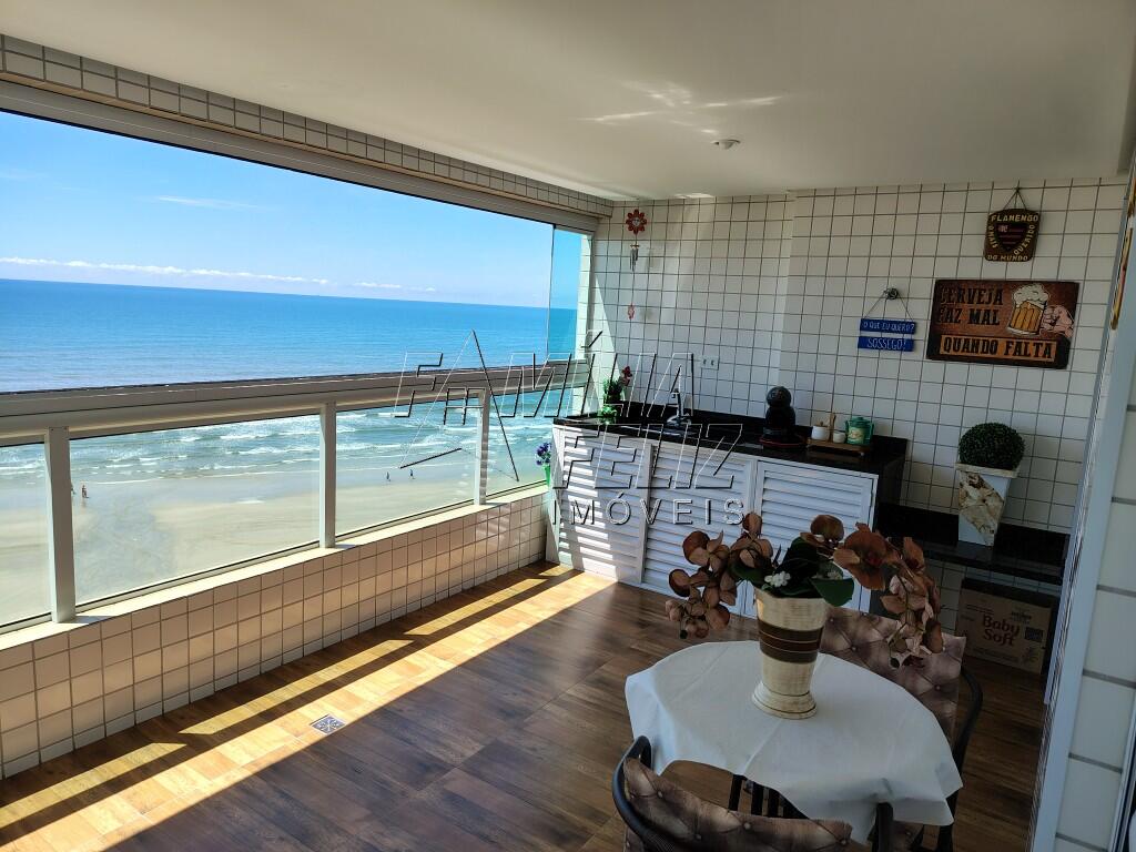 Apartamento com 3 quartos e 100 m² em Vila Caiçara, Praia Grande