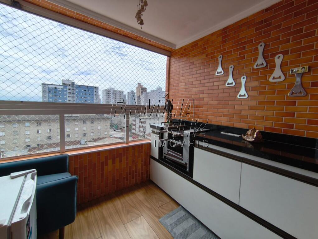 Apartamento com 2 quartos e 60 m² em Vila Caiçara, Praia Grande