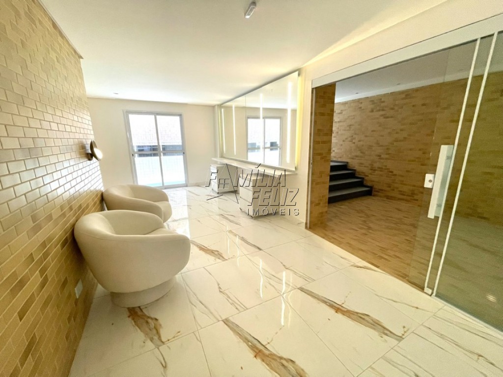 Apartamento com 2 quartos e 82 m² em Vila Caiçara, Praia Grande