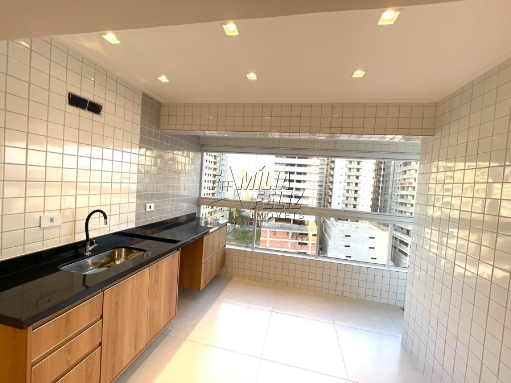 Apartamento com 2 quartos e 82 m² em Vila Caiçara, Praia Grande