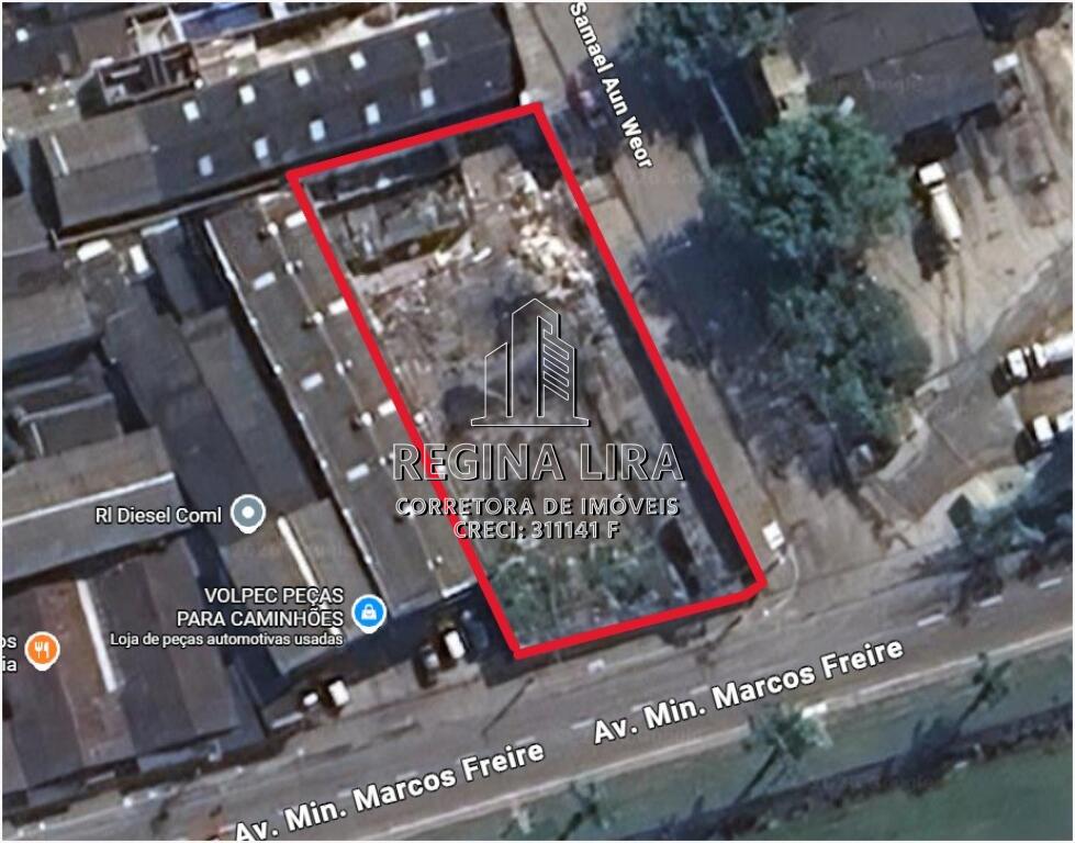 Terreno com 1000 m² em Vila Guilhermina, Praia Grande