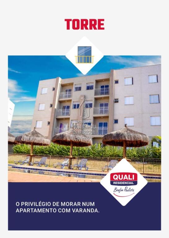 Apartamento com 2 quartos e 48 m² em Centro, Orlândia