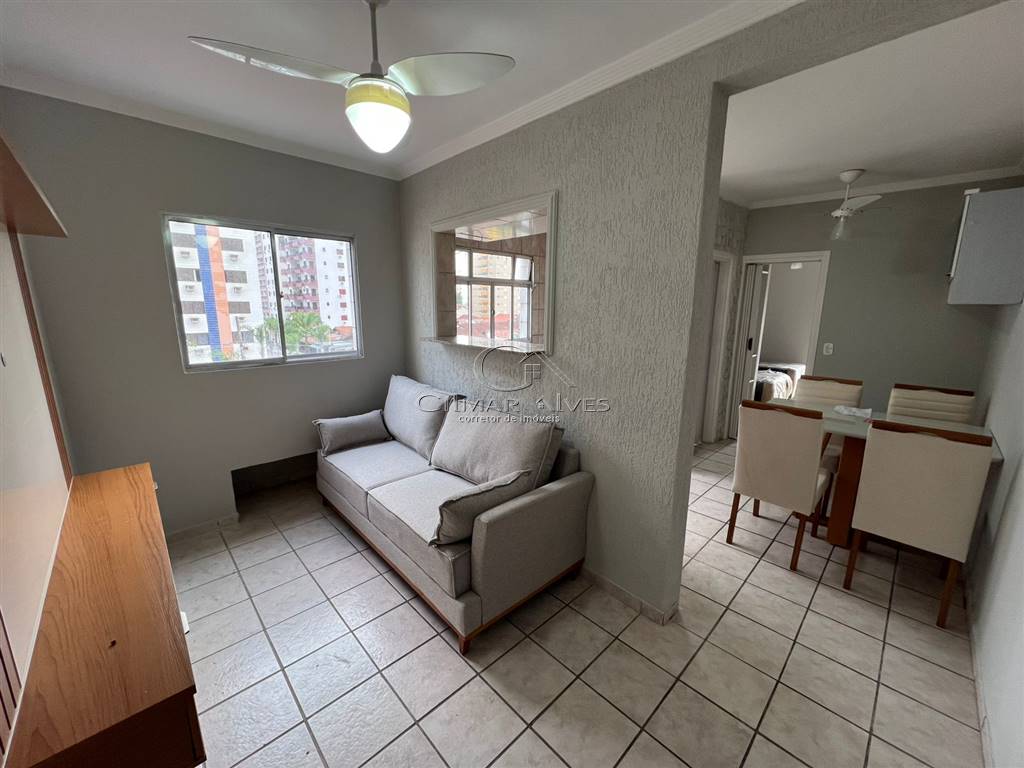 Apartamento com 1 quarto e 40 m² em Real, Praia Grande
