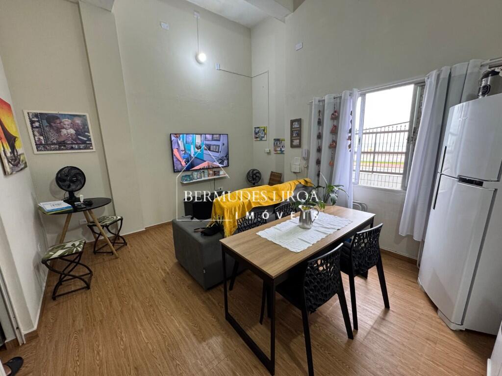 Apartamento com 1 quarto e 33 m² em Centro, Mongaguá