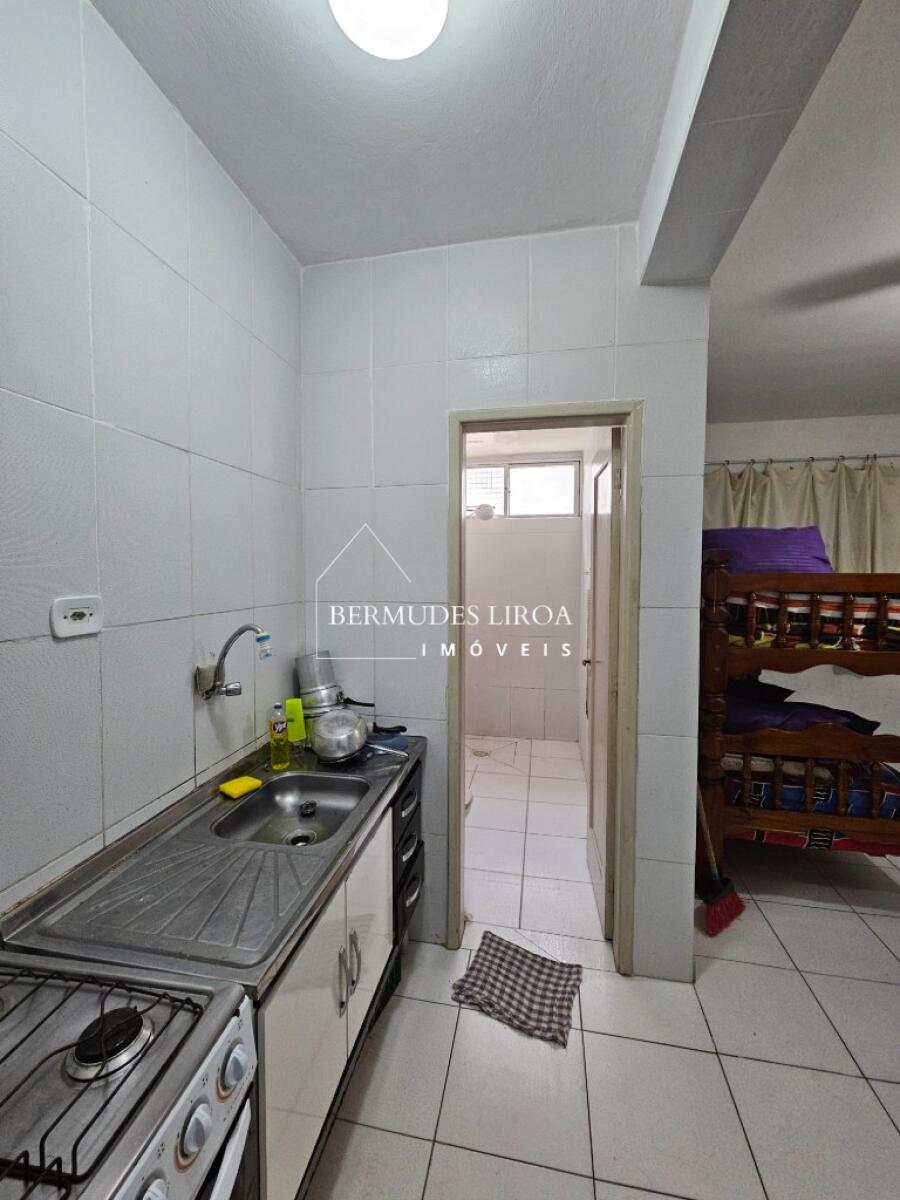 Apartamento com 1 quarto e 25 m² em Centro, Mongaguá