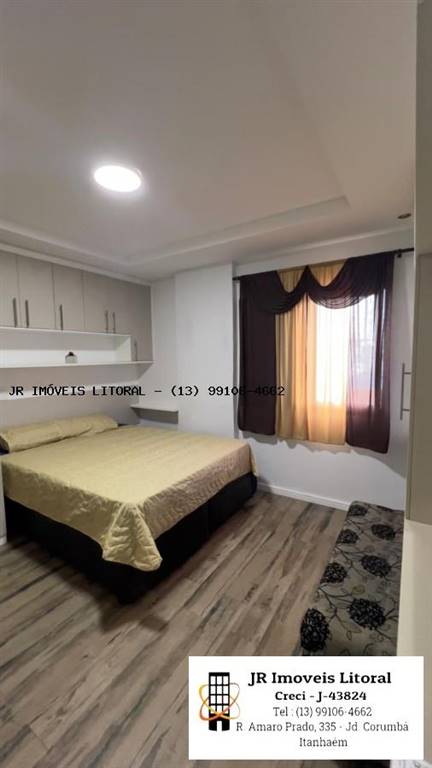 Apartamento com 2 quartos e 93 m² em Jardim Belas Artes, Itanhaém
