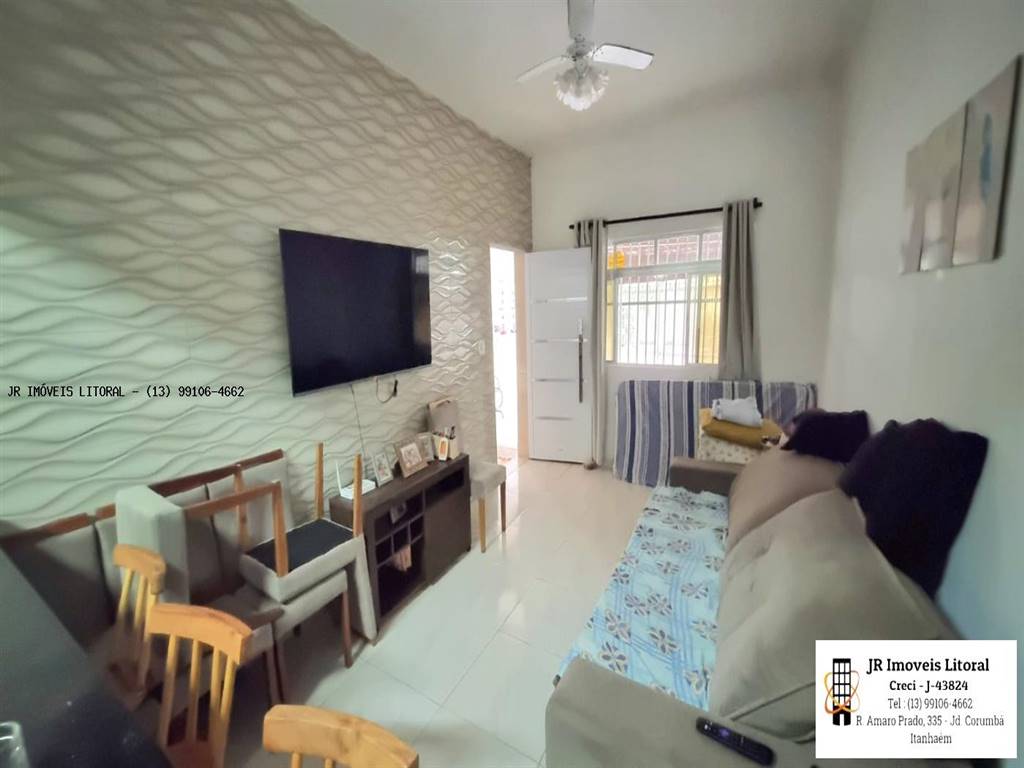 Casa com 2 quartos e 80 m² em Jardim Belas Artes, Itanhaém