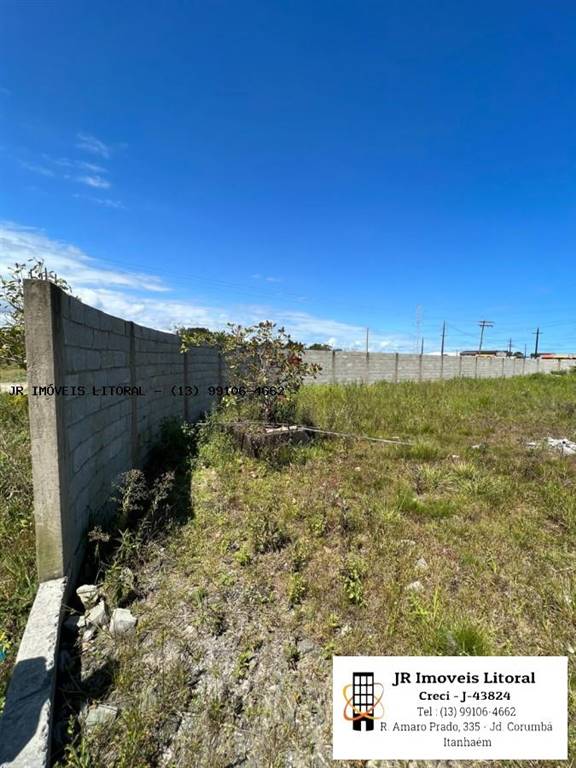 Terreno com 491 m² em Jardim Belas Artes, Itanhaém