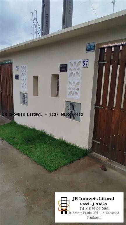 Casa com 2 quartos e 62 m² em Jardim Belas Artes, Itanhaém