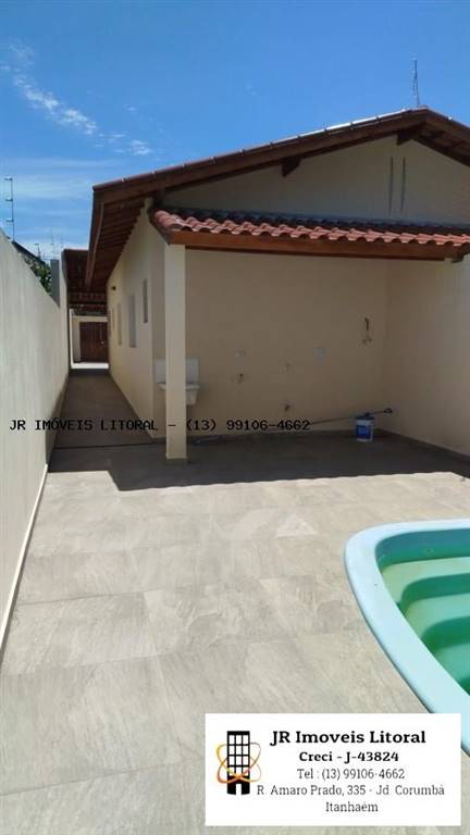 Casa com 2 quartos e 62 m² em Jardim Belas Artes, Itanhaém