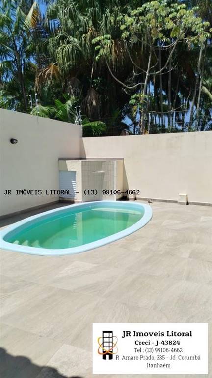 Casa com 2 quartos e 62 m² em Jardim Belas Artes, Itanhaém
