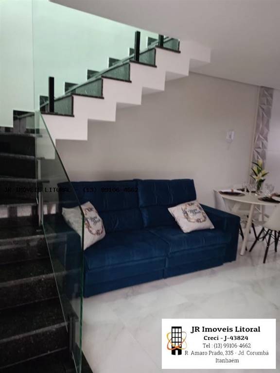 Casa com 2 quartos e 89 m² em Jardim Belas Artes, Itanhaém