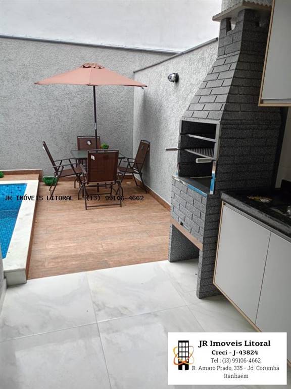 Casa com 2 quartos e 89 m² em Jardim Belas Artes, Itanhaém