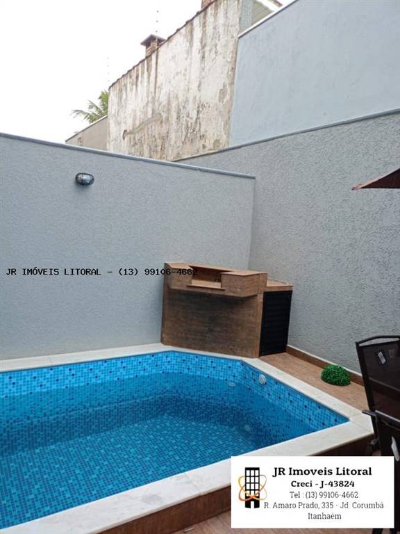 Casa com 2 quartos e 89 m² em Jardim Belas Artes, Itanhaém