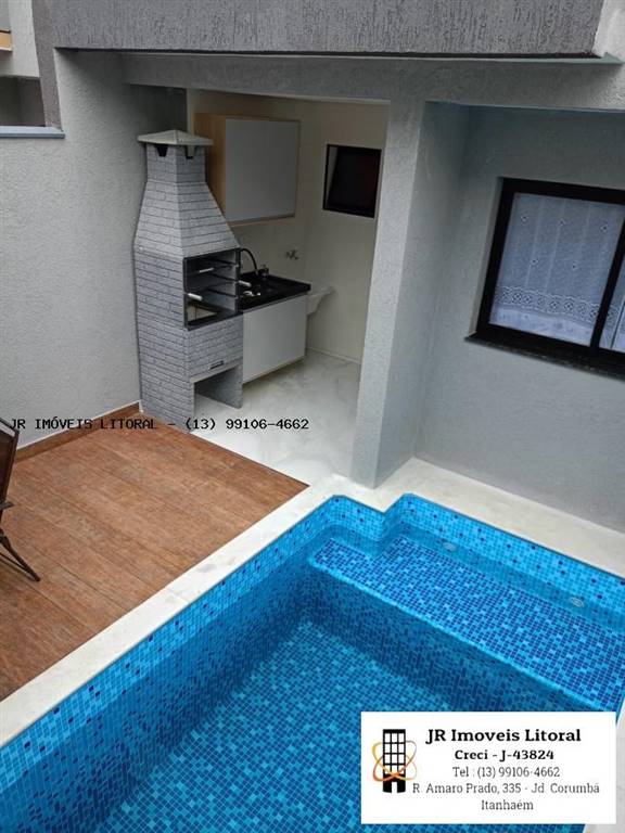 Casa com 2 quartos e 89 m² em Jardim Belas Artes, Itanhaém