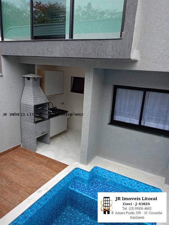Casa com 2 quartos e 89 m² em Jardim Belas Artes, Itanhaém