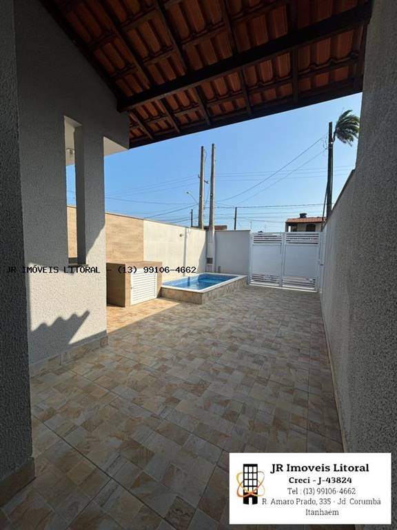 Casa com 2 quartos e 62 m² em Jardim Belas Artes, Itanhaém