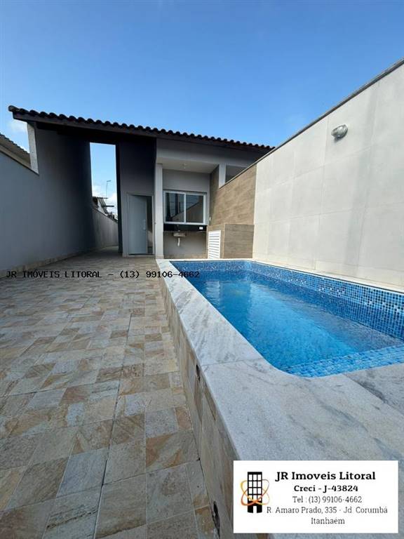 Casa com 2 quartos e 62 m² em Jardim Belas Artes, Itanhaém