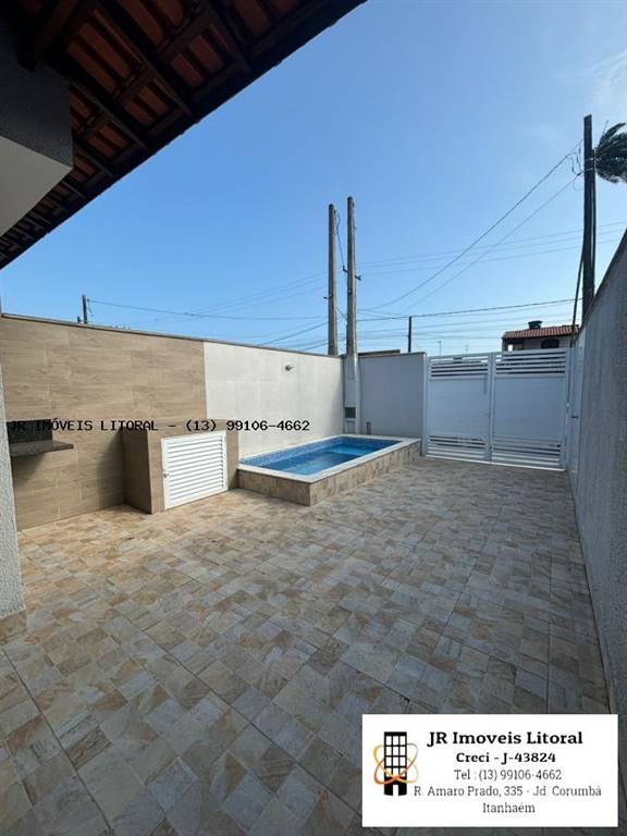 Casa com 2 quartos e 62 m² em Jardim Belas Artes, Itanhaém