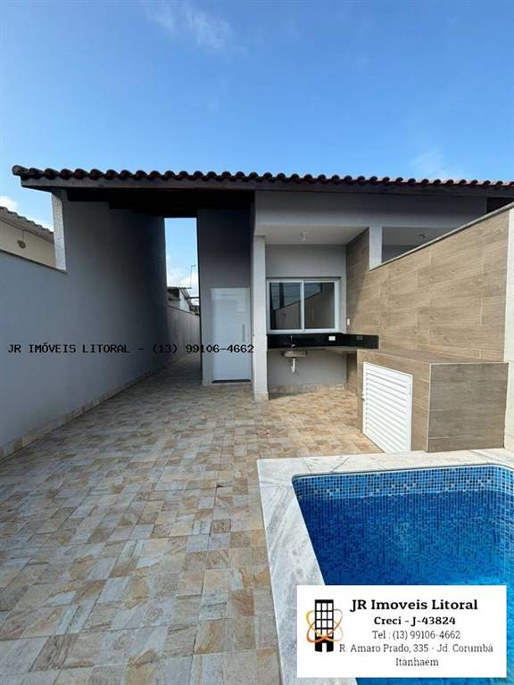 Casa com 2 quartos e 62 m² em Jardim Belas Artes, Itanhaém
