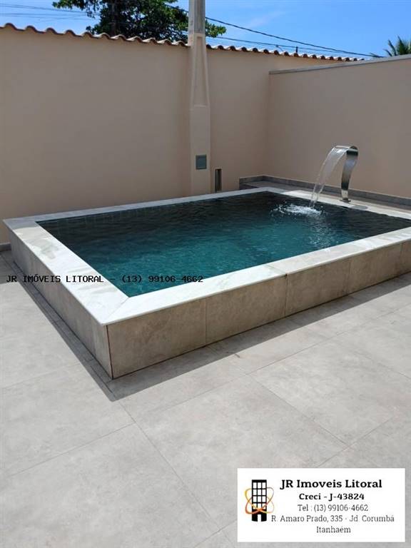 Casa com 2 quartos e 71 m² em Jardim Belas Artes, Itanhaém