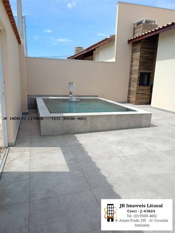 Casa com 2 quartos e 71 m² em Jardim Belas Artes, Itanhaém