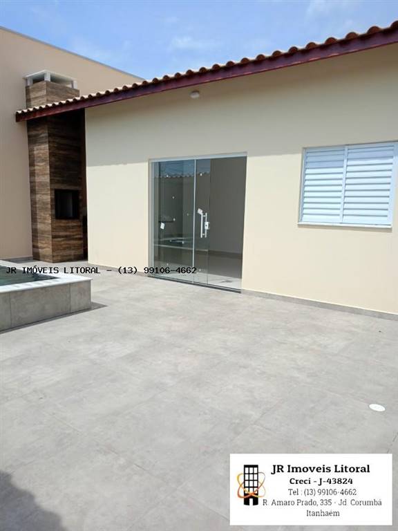 Casa com 2 quartos e 71 m² em Jardim Belas Artes, Itanhaém
