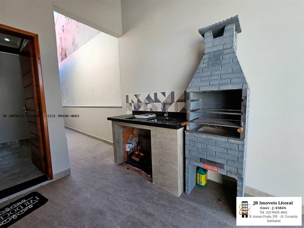 Casa com 3 quartos e 87 m² em Jardim Belas Artes, Itanhaém