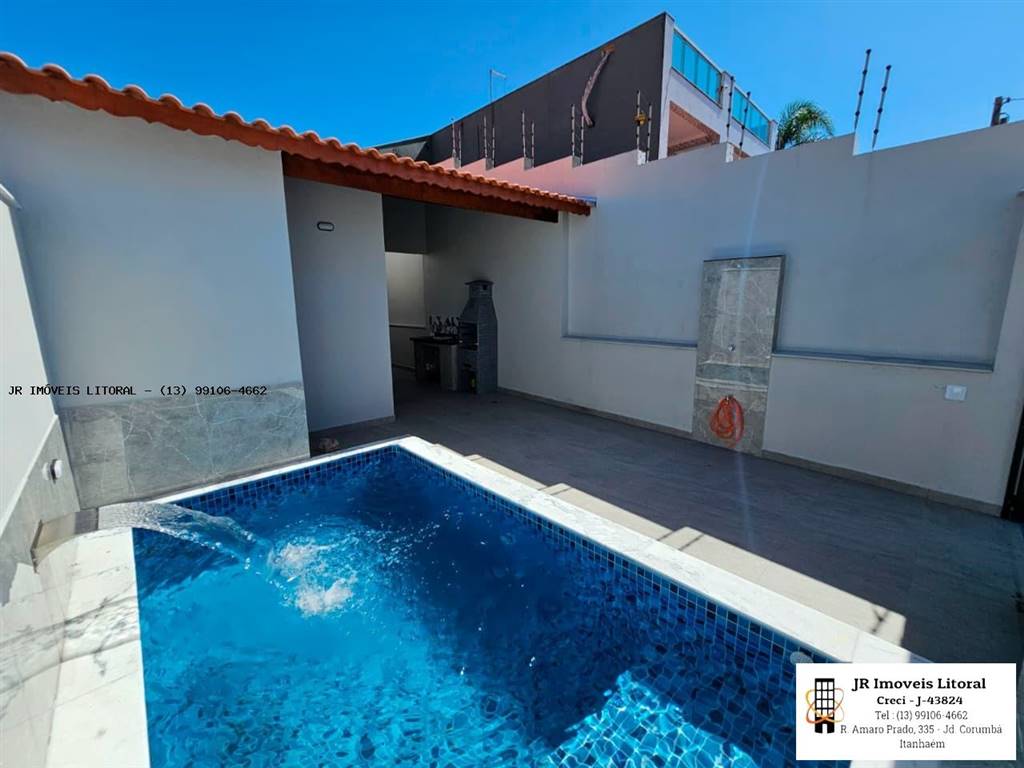 Casa com 3 quartos e 87 m² em Jardim Belas Artes, Itanhaém