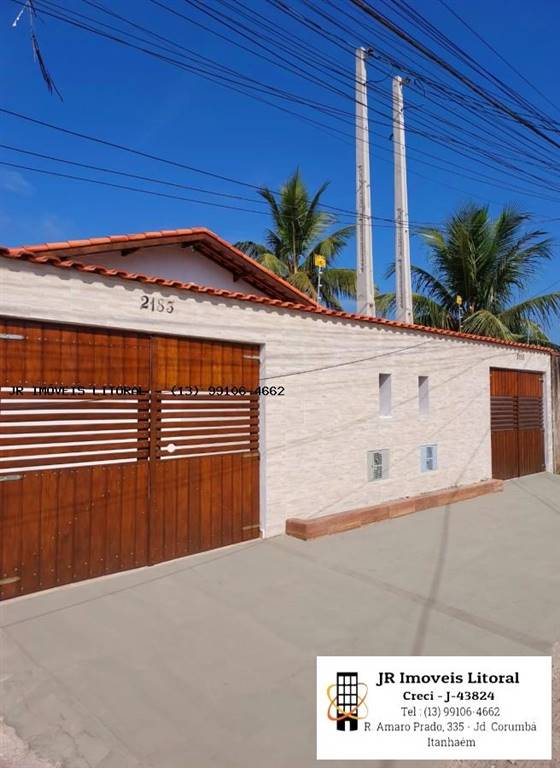 Casa com 2 quartos e 75 m² em Jardim Belas Artes, Itanhaém