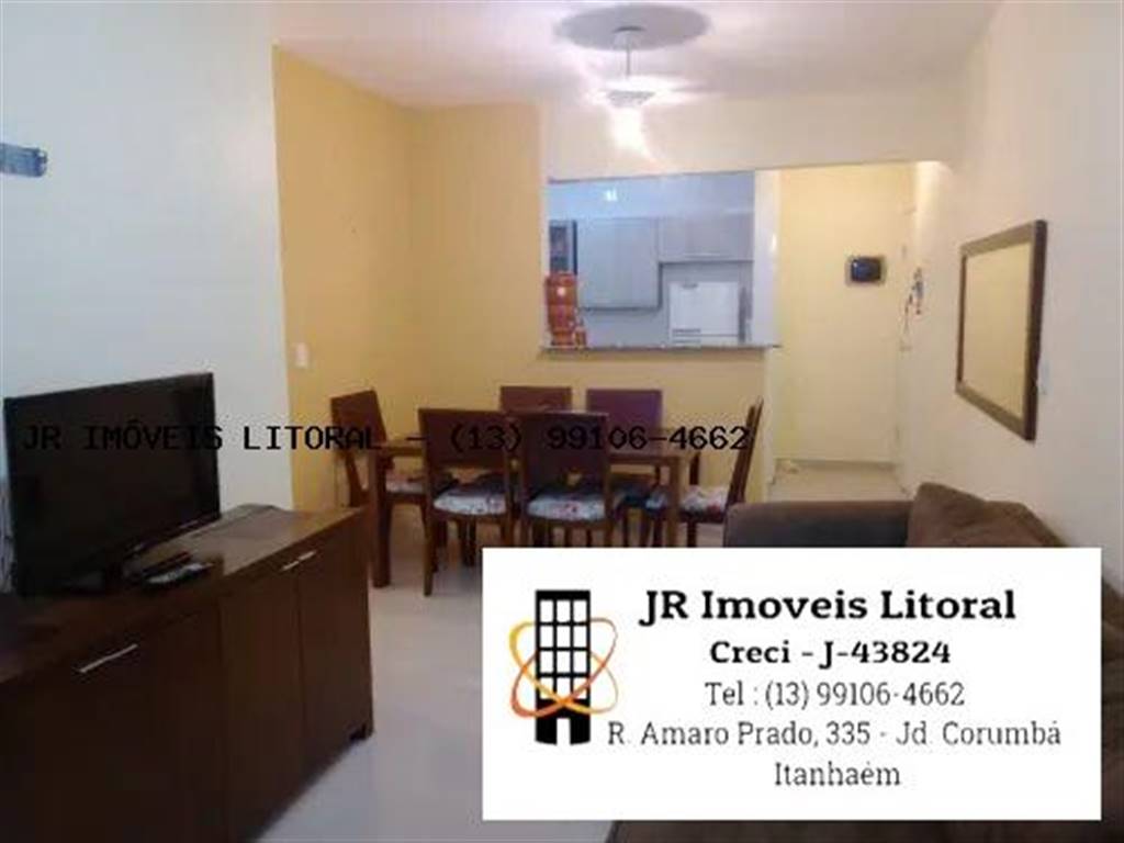 Apartamento com 2 quartos e 96 m² em Jardim Belas Artes, Itanhaém