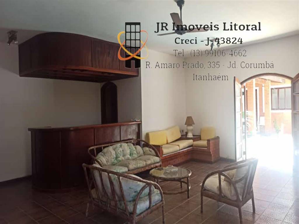 Casa com 5 quartos e 270 m² em Jardim Belas Artes, Itanhaém