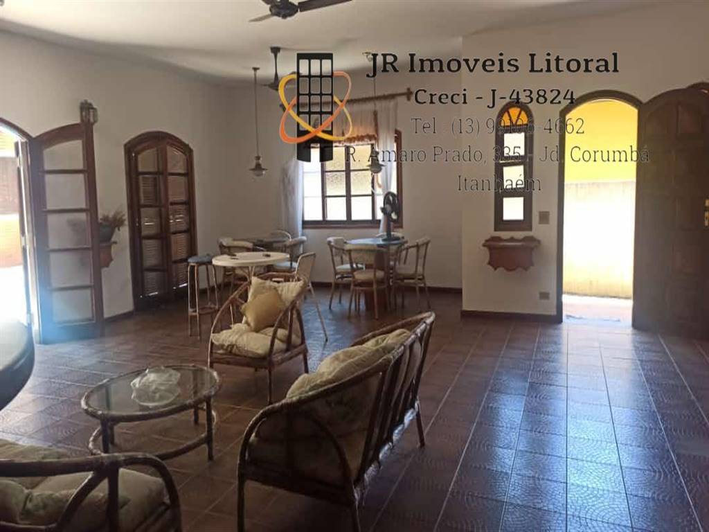 Casa com 5 quartos e 270 m² em Jardim Belas Artes, Itanhaém