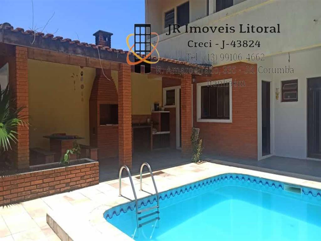 Casa com 5 quartos e 270 m² em Jardim Belas Artes, Itanhaém