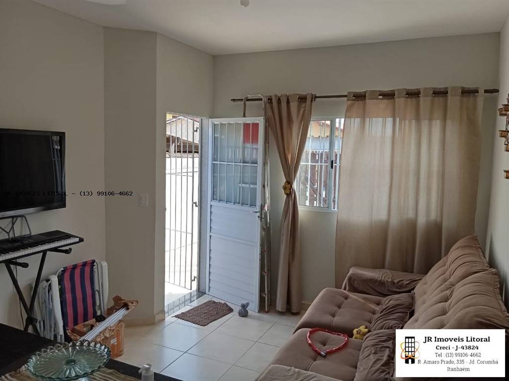 Casa com 2 quartos e 58 m² em Jardim Belas Artes, Itanhaém