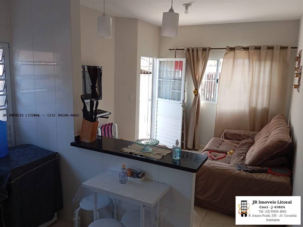 Casa com 2 quartos e 58 m² em Jardim Belas Artes, Itanhaém
