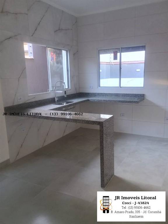 Casa com 2 quartos e 70 m² em Jardim Belas Artes, Itanhaém