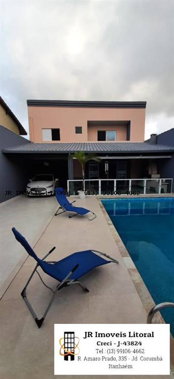 Casa com 5 quartos e 340 m² em Jardim Belas Artes, Itanhaém