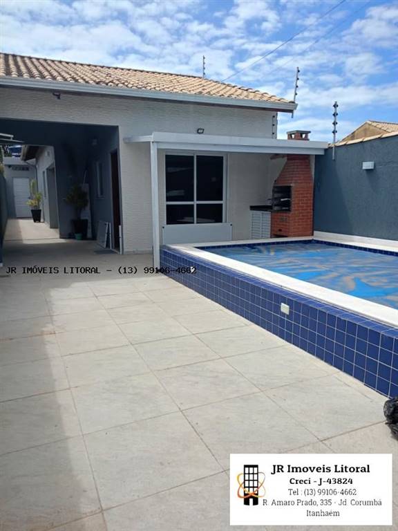 Casa com 2 quartos e 78 m² em Jardim Belas Artes, Itanhaém
