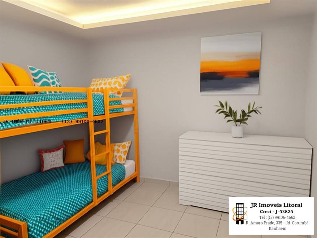 Casa com 2 quartos e 65 m² em Jardim Belas Artes, Itanhaém